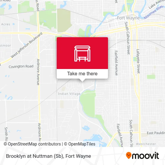 Mapa de Brooklyn at Nuttman (Sb)