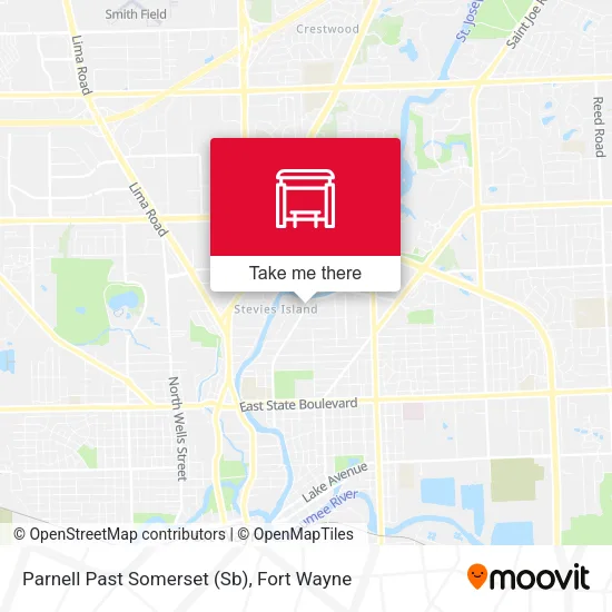 Parnell Past Somerset (Sb) map