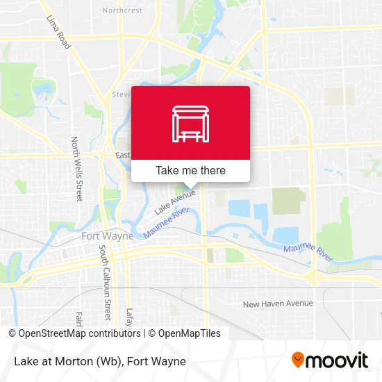 Mapa de Lake at Morton (Wb)