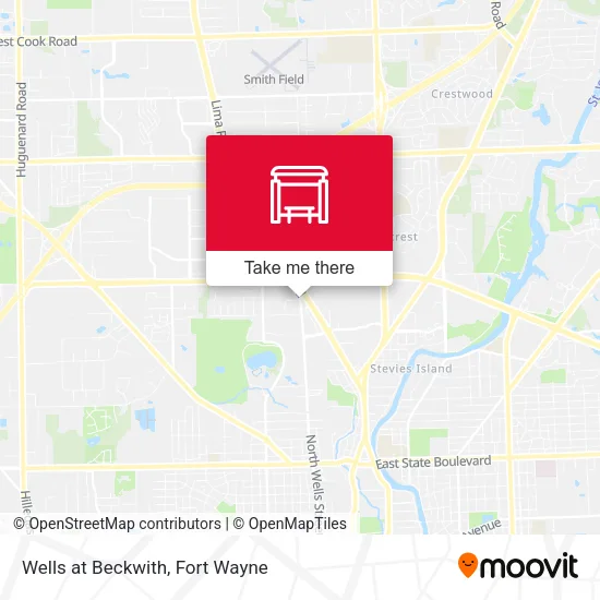 Mapa de Wells at Beckwith