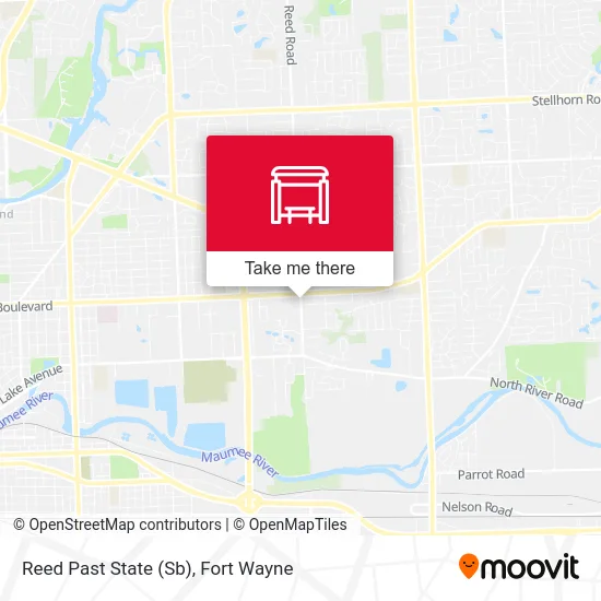 Mapa de Reed Past State (Sb)