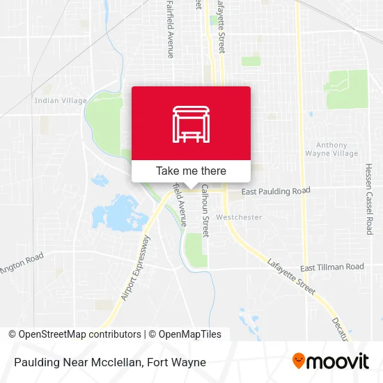 Mapa de Paulding Near Mcclellan