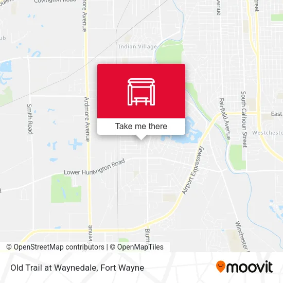 Mapa de Old Trail at Waynedale