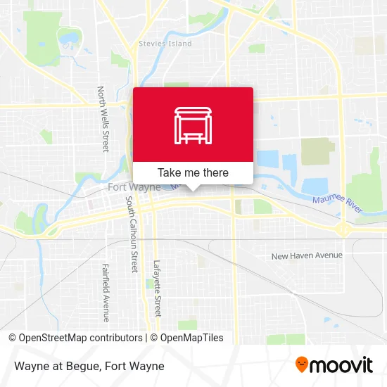 Mapa de Wayne at Begue