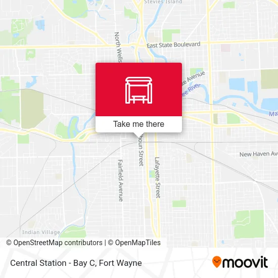 Mapa de Central Station - Bay C