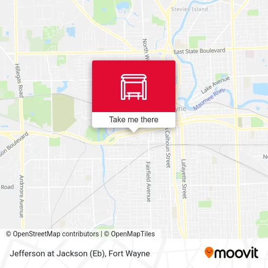 Mapa de Jefferson at Jackson (Eb)