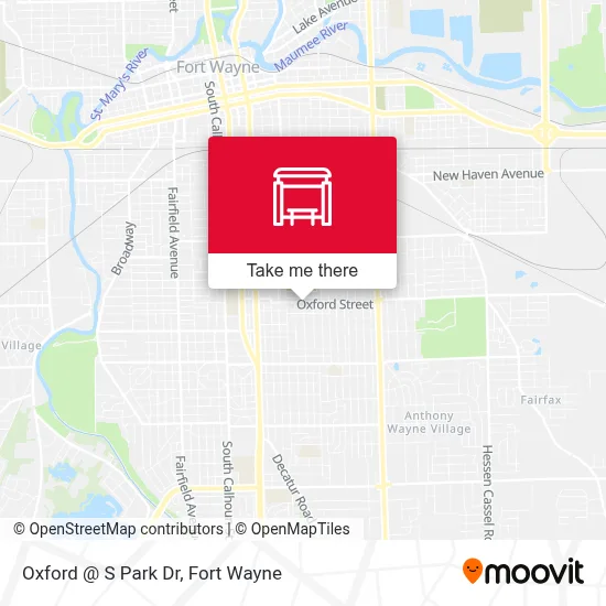 Oxford @ S Park Dr map