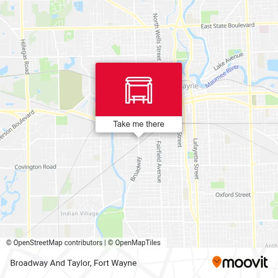 Broadway And Taylor map