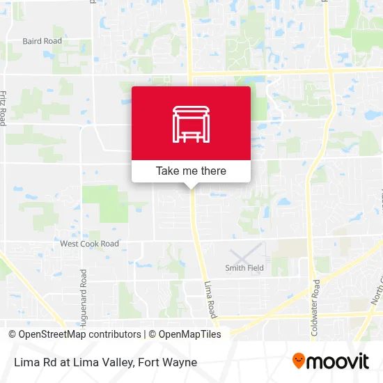 Lima Rd at Lima Valley map