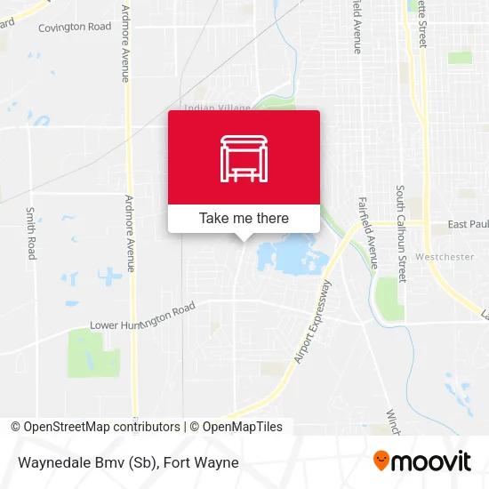 Mapa de Waynedale Bmv (Sb)