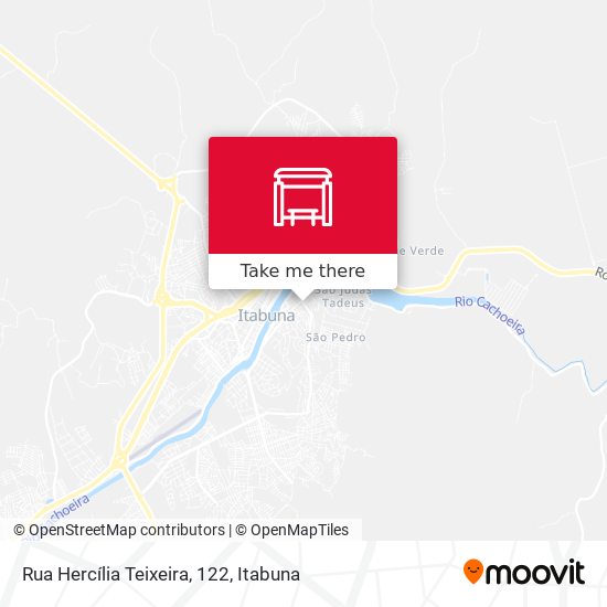 Mapa Rua Hercília Teixeira, 122