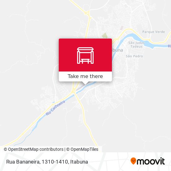 Rua Bananeira, 1310-1410 map