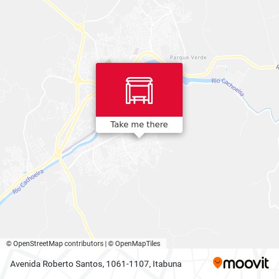 Mapa Avenida Roberto Santos, 1061-1107