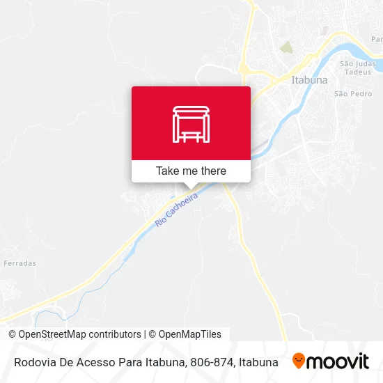 Rodovia De Acesso Para Itabuna, 806-874 map