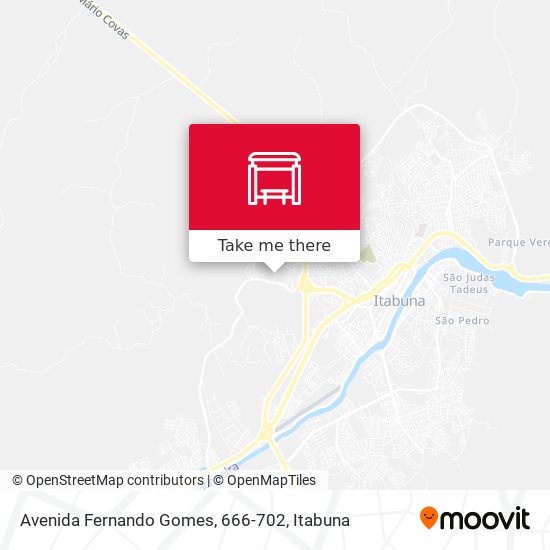 Mapa Avenida Fernando Gomes, 666-702