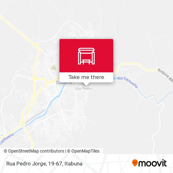 Mapa Rua Pedro Jorge, 19-67