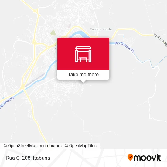Rua C, 208 map