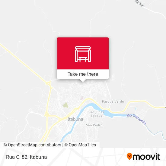 Rua O, 82 map