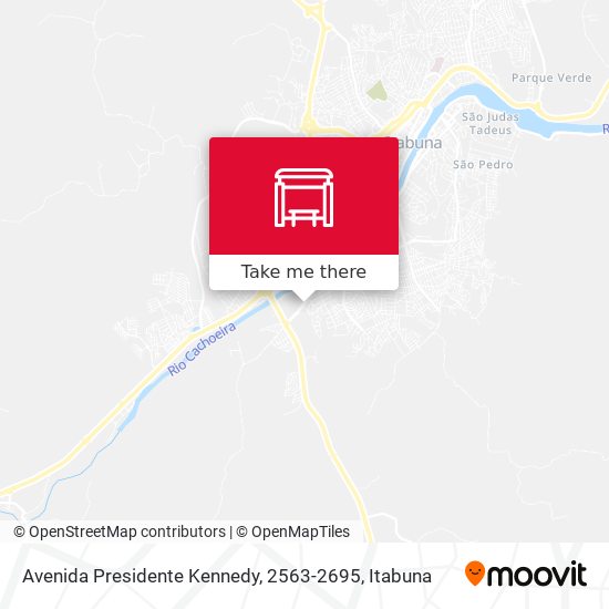 Mapa Avenida Presidente Kennedy, 2563-2695