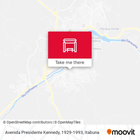 Avenida Presidente Kennedy, 1929-1993 map