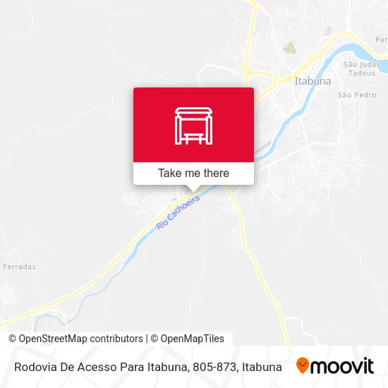 Rodovia De Acesso Para Itabuna, 805-873 map
