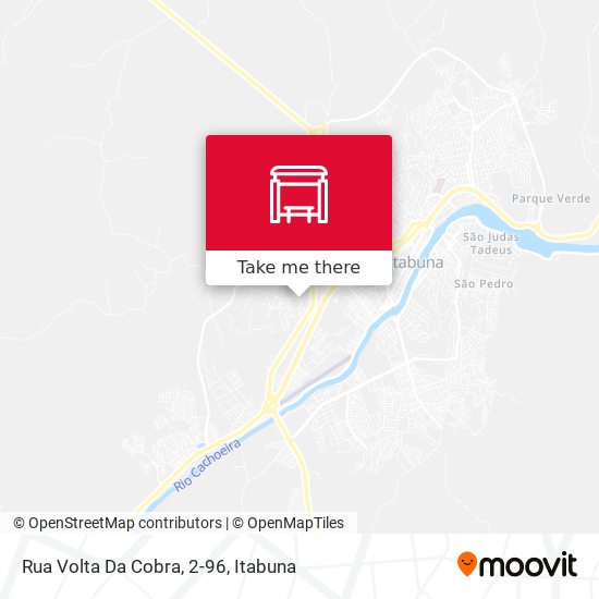 Mapa Rua Volta Da Cobra, 2-96