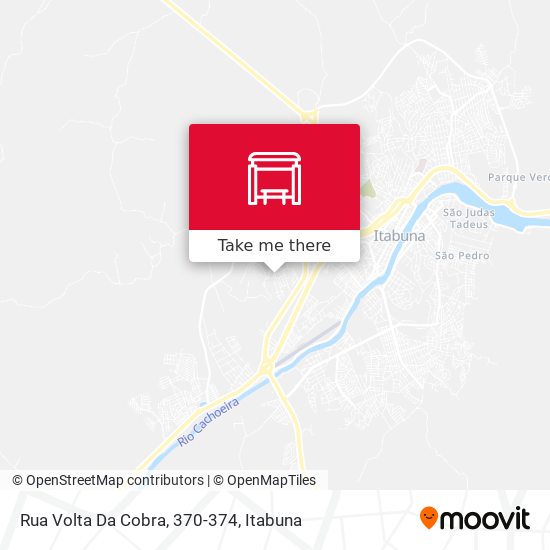 Mapa Rua Volta Da Cobra, 370-374