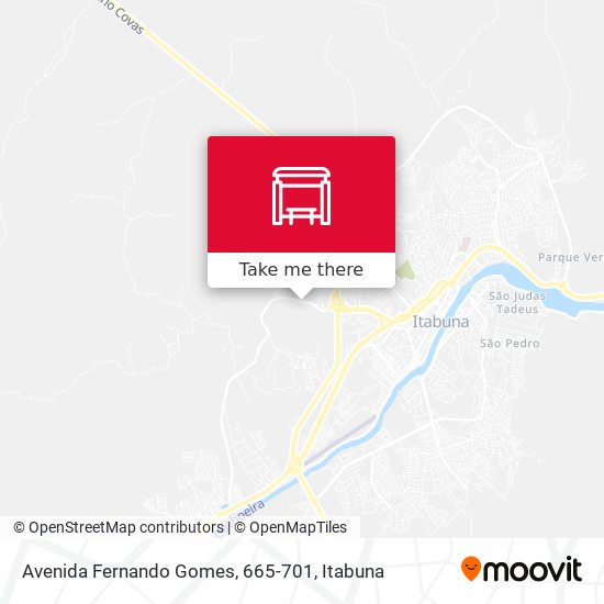 Mapa Avenida Fernando Gomes, 665-701