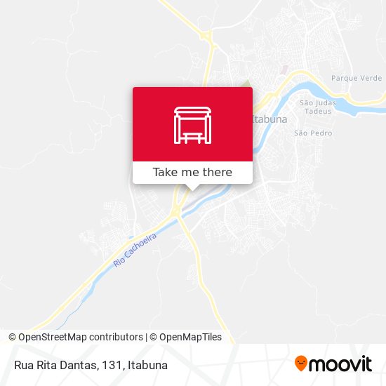 Mapa Rua Rita Dantas, 131