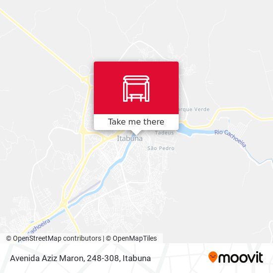 Mapa Avenida Aziz Maron, 248-308