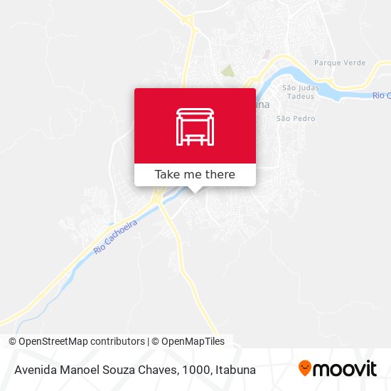 Avenida Manoel Souza Chaves, 1000 map