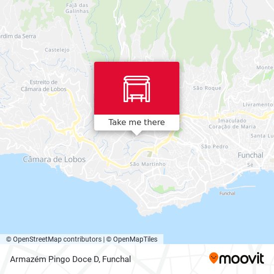 Armazém Pingo Doce  D map