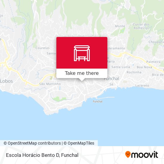 Escola Horácio Bento  D mapa