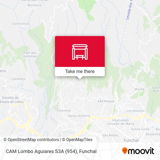 CAM Lombo Aguiares  S3A map