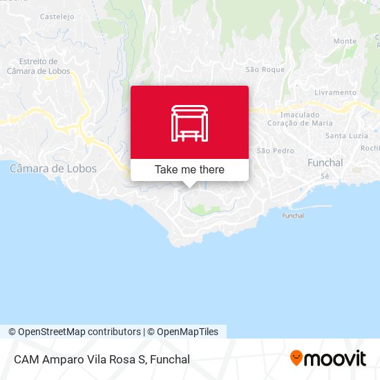 CAM Amparo  Vila Rosa  S mapa