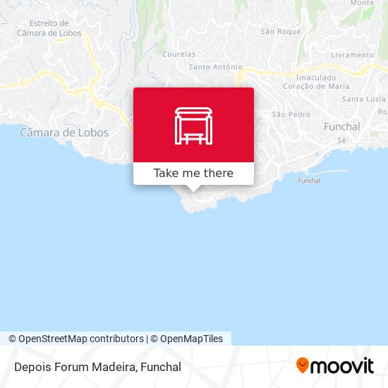 Depois Forum Madeira map