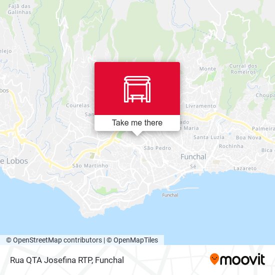 Rua QTA Josefina  RTP map