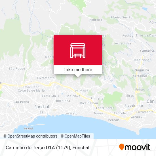Caminho do Terço  D1A (1179) map