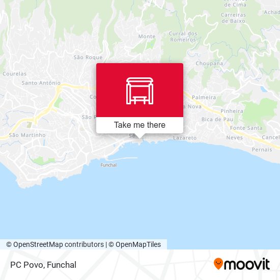 PC Povo map