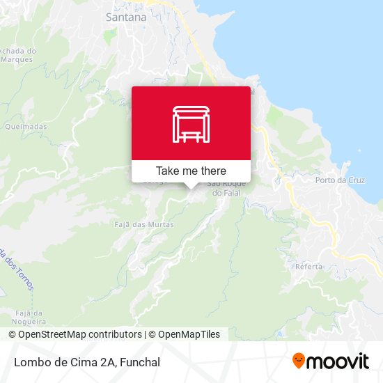 Lombo de Cima  2A map