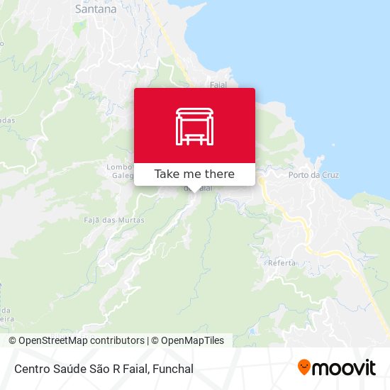 Centro Saúde São R Faial map