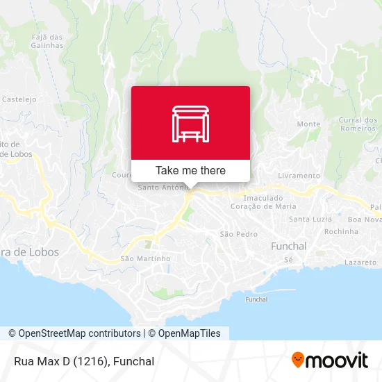 Rua Max  D (1216) map