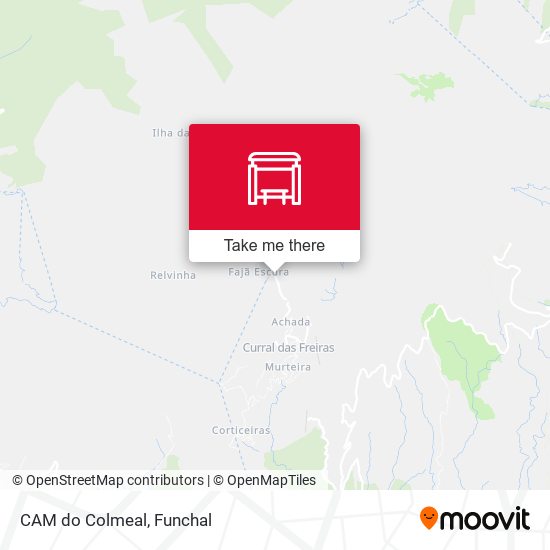 CAM do Colmeal map