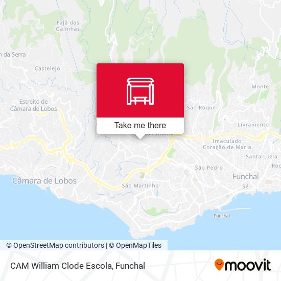 CAM William Clode  Escola map