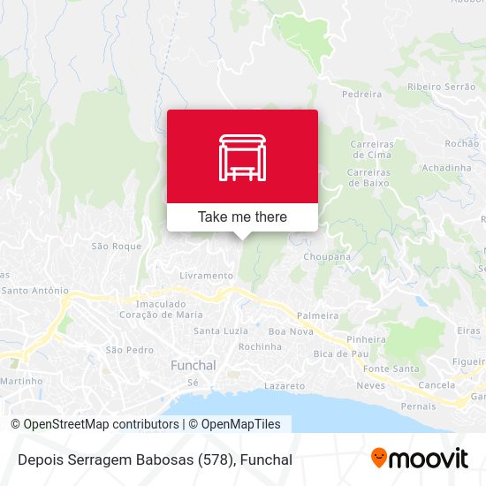 Depois Serragem  Babosas (578) map