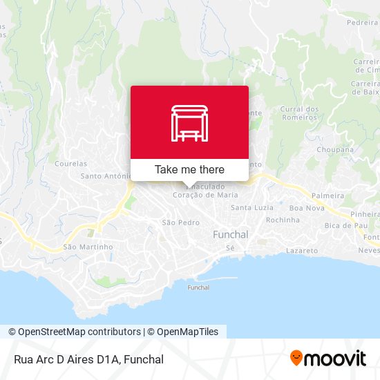 Rua Arc D Aires  D1A map