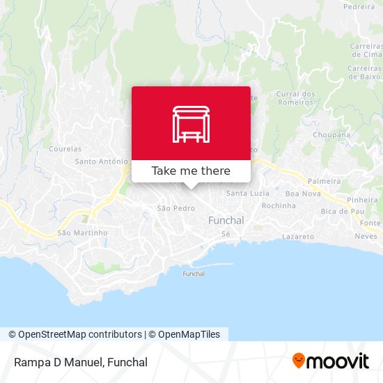 Rampa D Manuel mapa