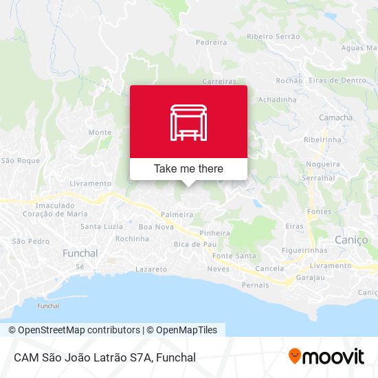 CAM São João Latrão  S7A map