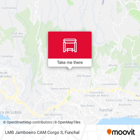 LMB Jamboeiro CAM Corgo S mapa