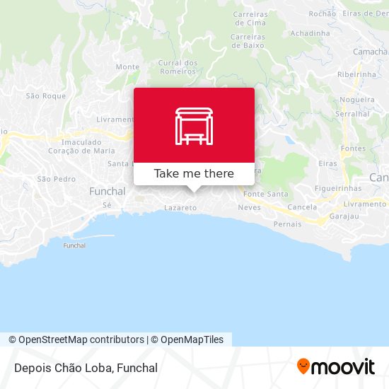 Depois Chão Loba map